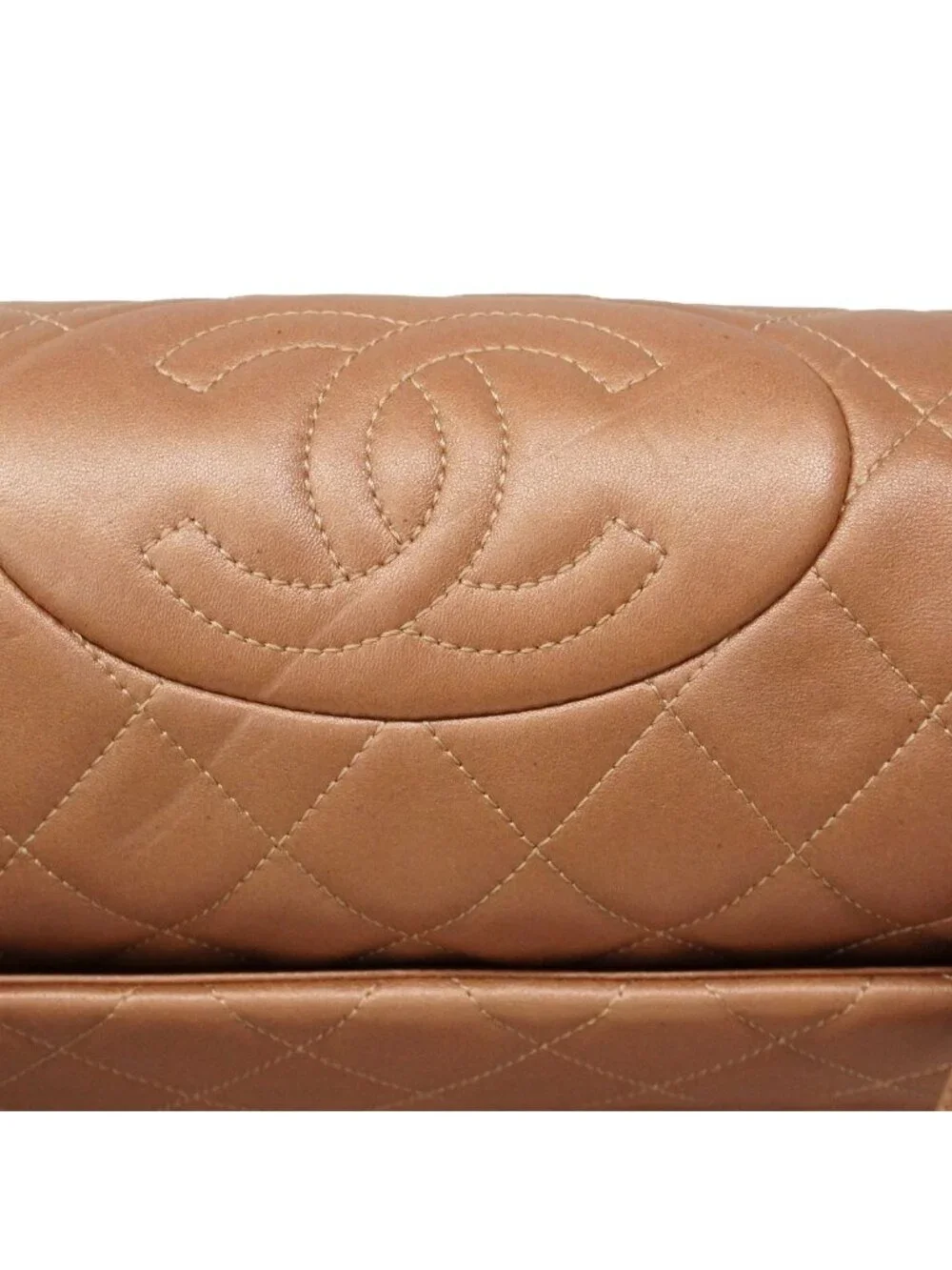 Chanel Handbag Boy Lambskin Pink Beige Silver